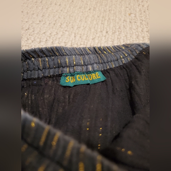 Sub Culture A-Line Patchwork Long Skirt - Picture 4 of 4